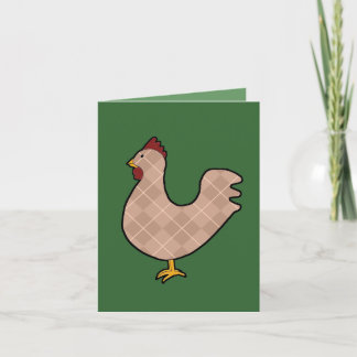 Carte de note du Jacquard Folk Art