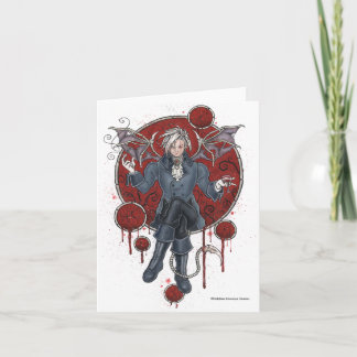 Carte de note du Roi Zerick Gothic