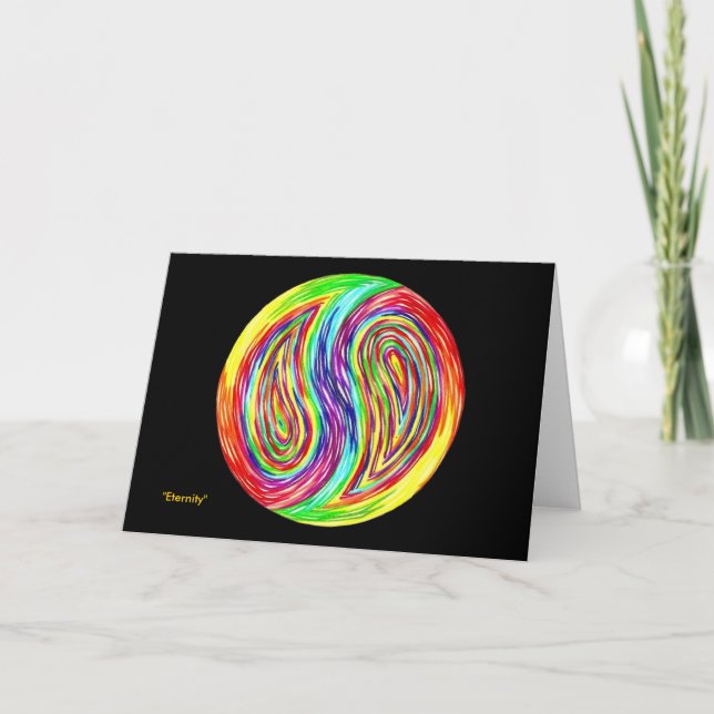 Carte de note "Eternity" (Devant)