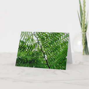 Carte de note Fermer Tree