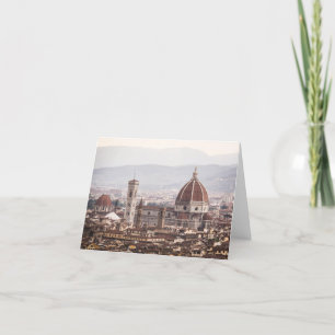 Carte de note Florence Overlook