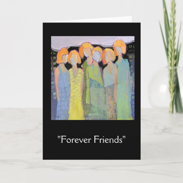 Carte de note "Forever Friends" (Devant)