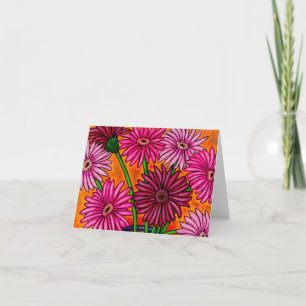 Carte de note Gerber Daisy