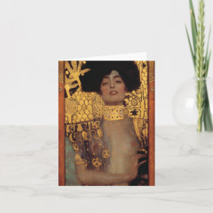 Carte de note Gustav Klimt Judith