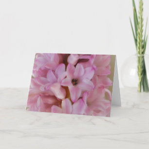 Carte de note Hyacinth Rose Pretty Time Spring