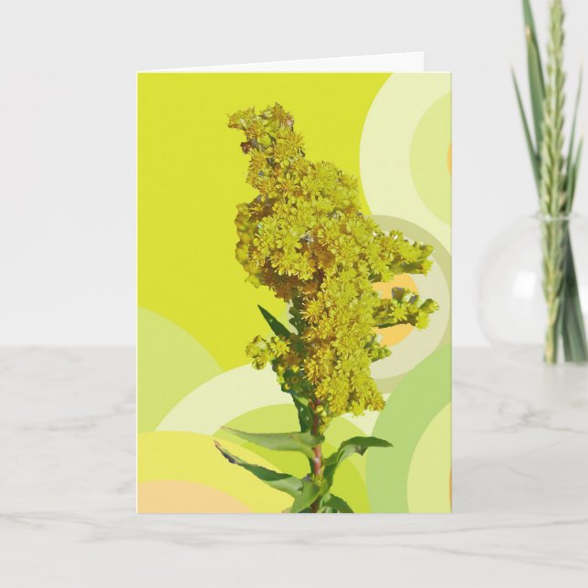 Carte de note IBSP Beach Solidago (Goldenrod) (Devant)