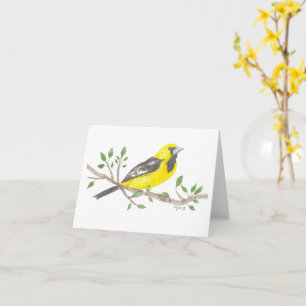 Carte de note Inspiration Oriole