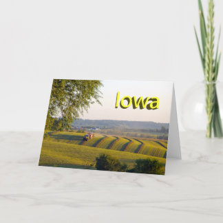 Carte de note - Iowa