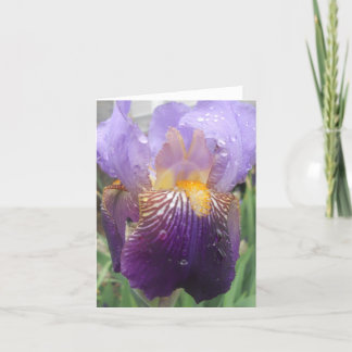 Carte de note Iris