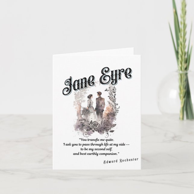 Carte de note Jane Eyre (Devant)