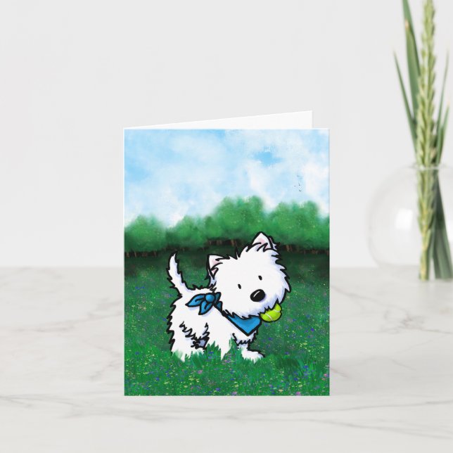 Carte de note ludique de Westie Park (Devant)