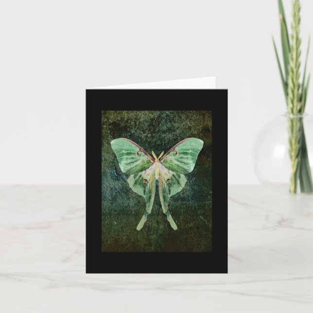 Carte de note Luna Moth (Devant)
