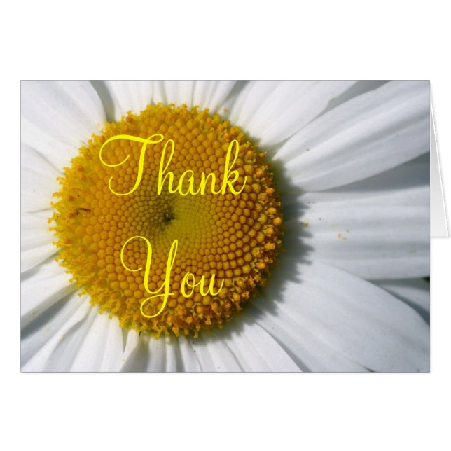Carte de note Merci (Devant Horizontal)