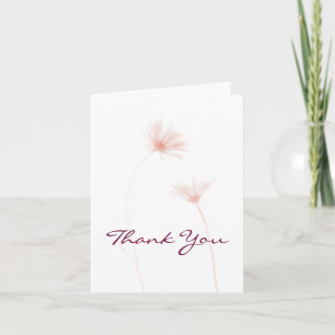 Carte de note Merci