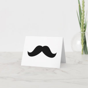 Carte de note Moustache
