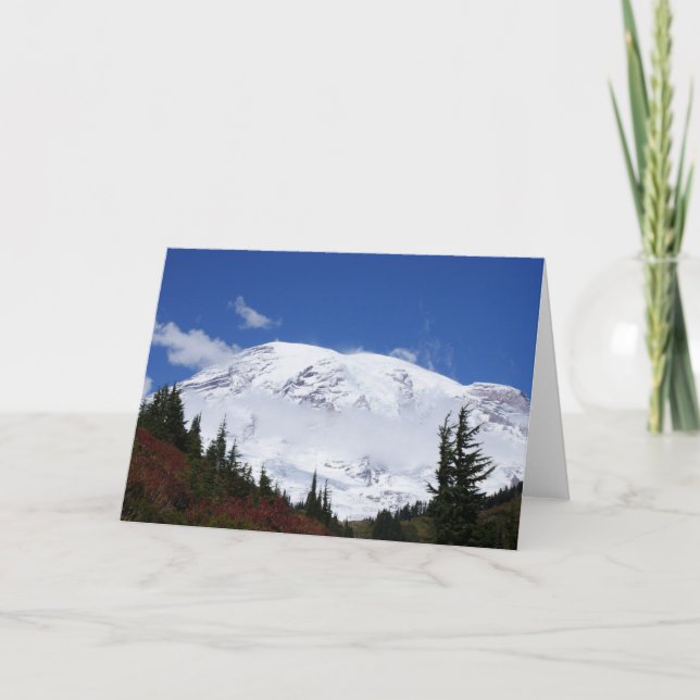 Carte de note Mt Rainier (Devant)