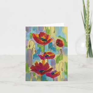 Carte de note multicouleur Abstraite