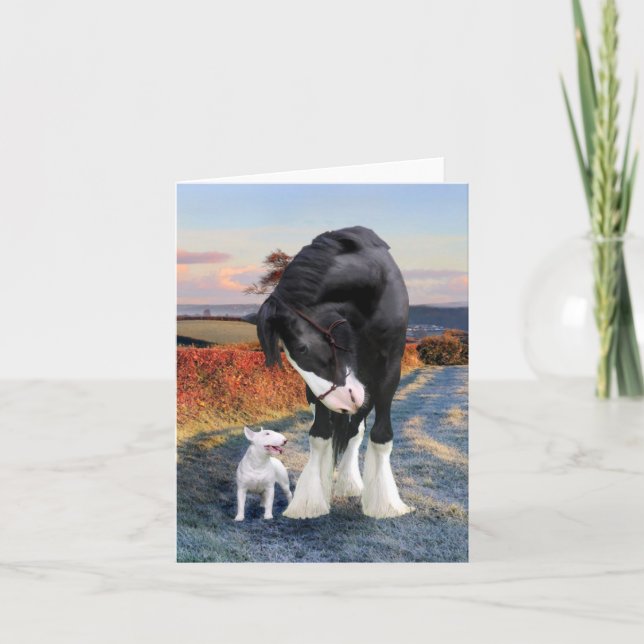 Carte de note "Ollie & Blackbird" (Devant)