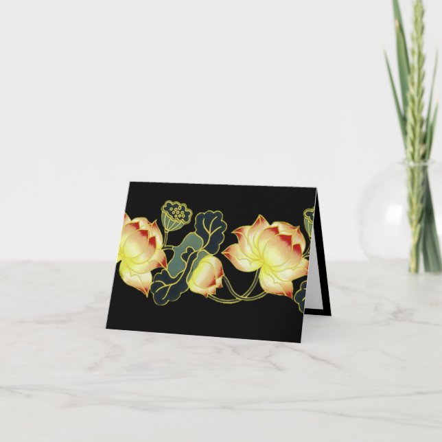 Carte de note Oriental Poppies - Vide (Devant)