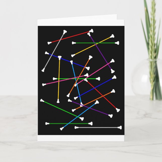 Carte de note "PIC-UP-STIX" (Devant)