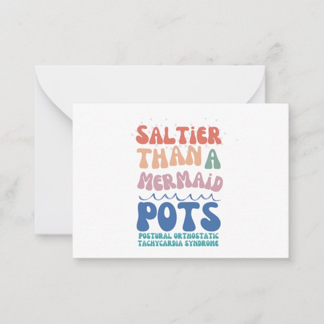 Carte de note plat d'été (Devant)