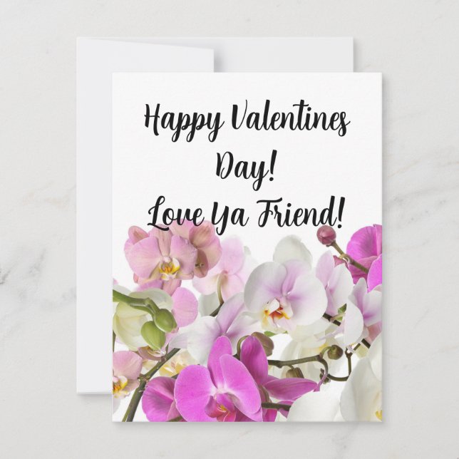 Carte de note plat Friend Valentines (Devant)