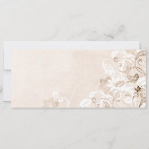 Carte de note plat Urban Garden