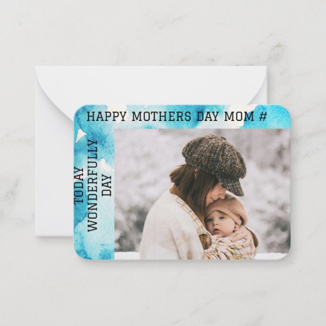 Carte de note plate (Devant)