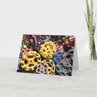 Carte de note "Poignées de Faucet"