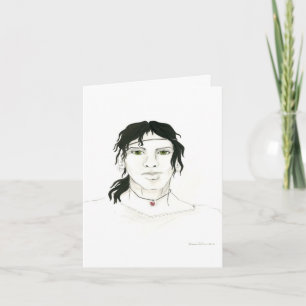Carte de note pour homme indien