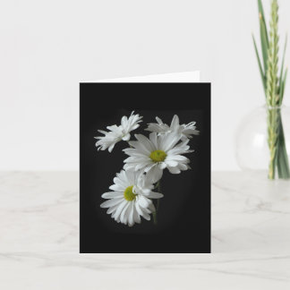 Carte de note pour maman marie blanche