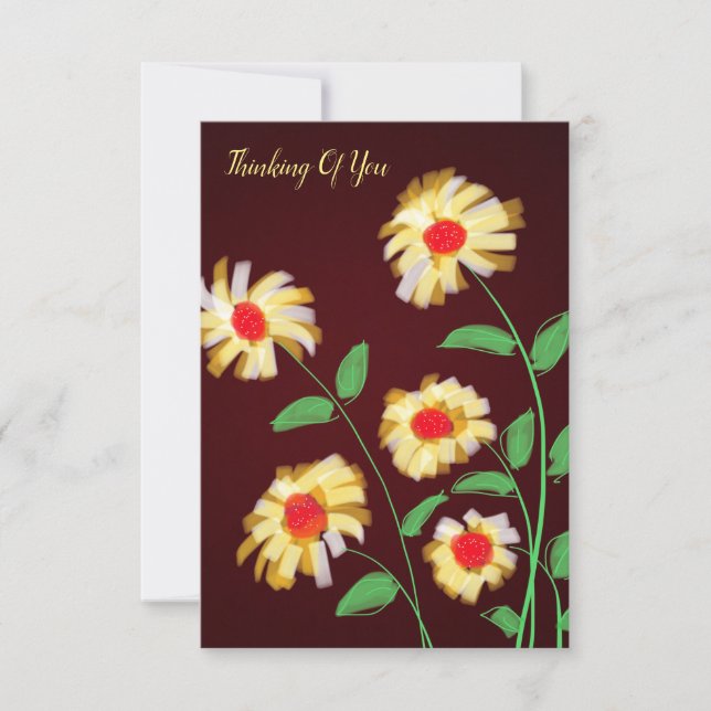 Carte de note Rester en contact (Devant)