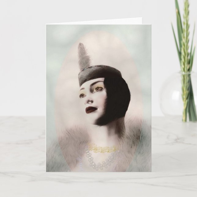 Carte de note Roaring 20's (Devant)