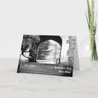 Carte de note Rockefeller Arch Bryn Mawr