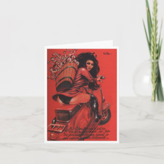 Carte de note "She Krampus"
