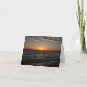 Carte de note Sunset Beach