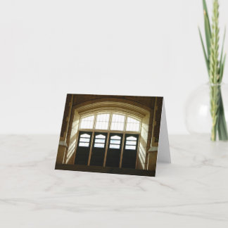 Carte de note supérieure d'école de parc normal