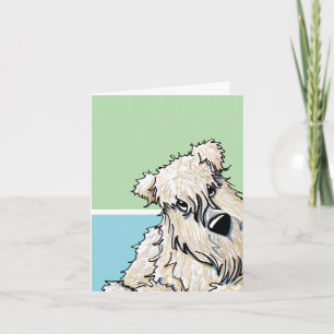 Carte de note sur le Terrier à roues
