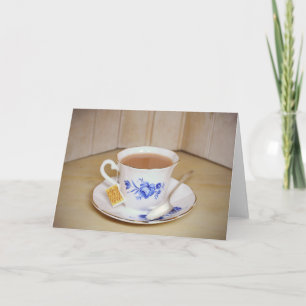 Carte de note Tea Cup