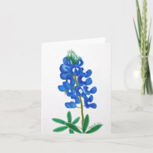 Carte de note Texas Bluebonnet
