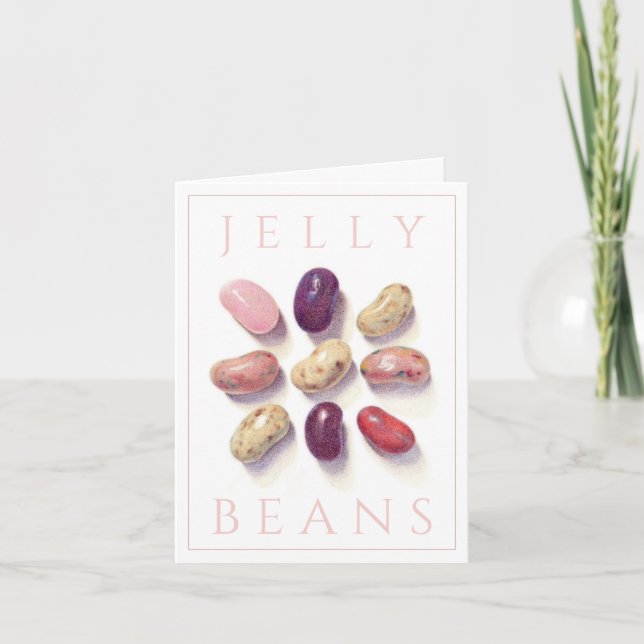 Carte de note TIC TAC TOT JELLY BEANS (Devant)