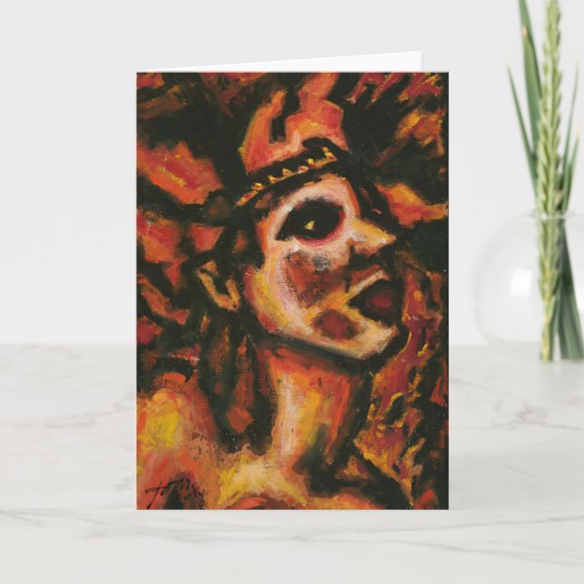 Carte de note Tom X "Wild Chapatula Chief" (Devant)