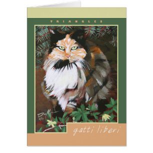 Carte de note "Triangles" - Collection Gatti Liber