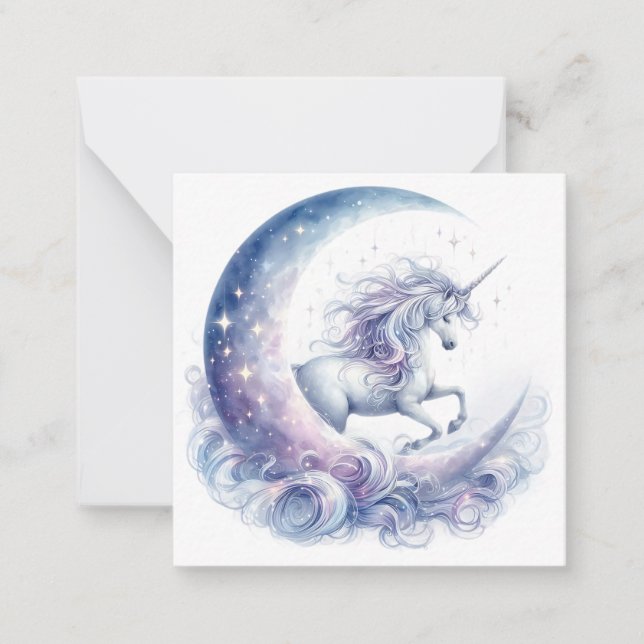 Carte de note Unicorn (Devant)