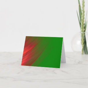carte de note verte et rouge