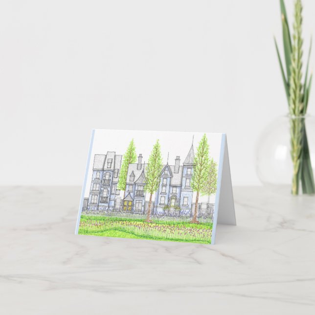 Carte de note victorienne (Devant)