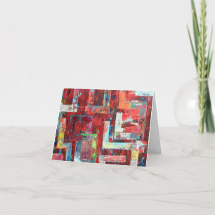 Carte de note vierge entrepôt