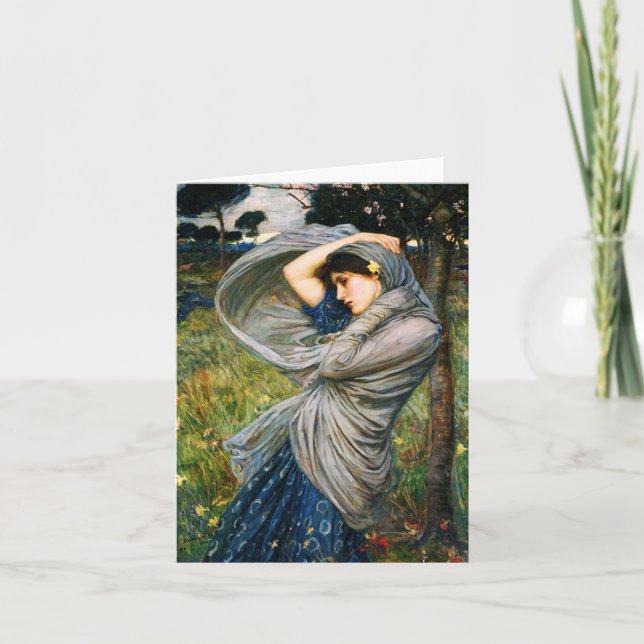 Carte de note Waterhouse Boreas (Devant)