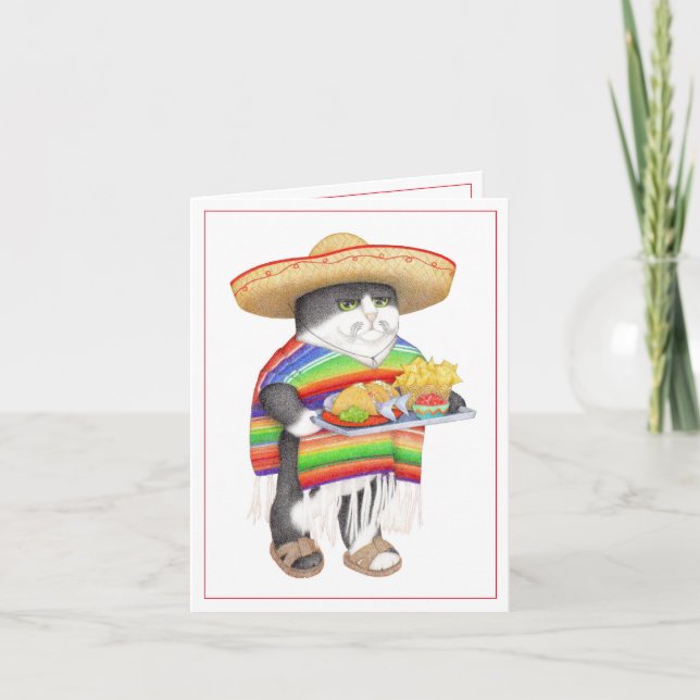 Carte de note WENDELITO Cinco de Mayo 4x5.6 (Devant)