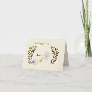 Carte de notes - Envoi de bonnes pensées